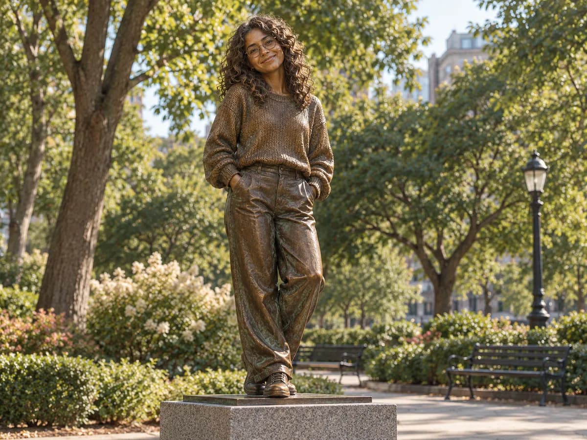 Bronze Statue example