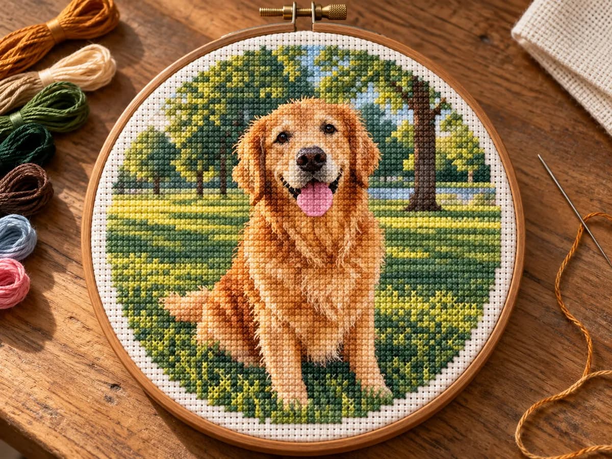 Cross-Stitch example