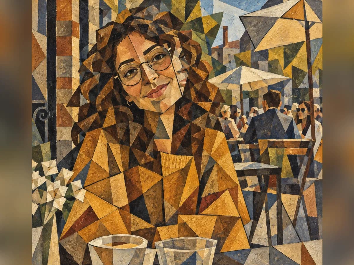 Cubist Portrait example