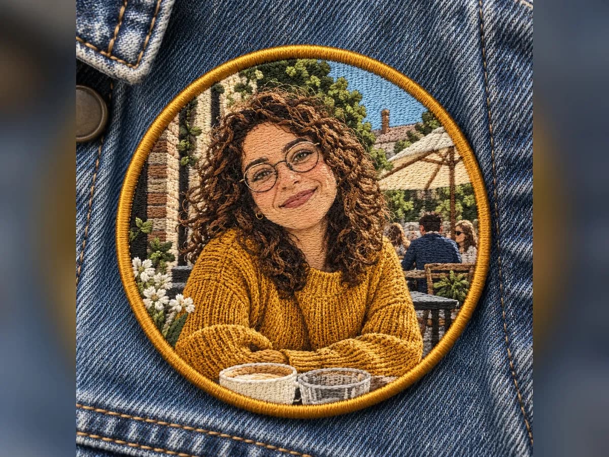 Embroidered Patch example