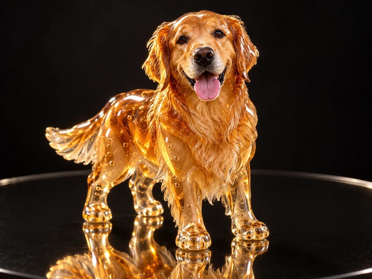 Glass Figurine example