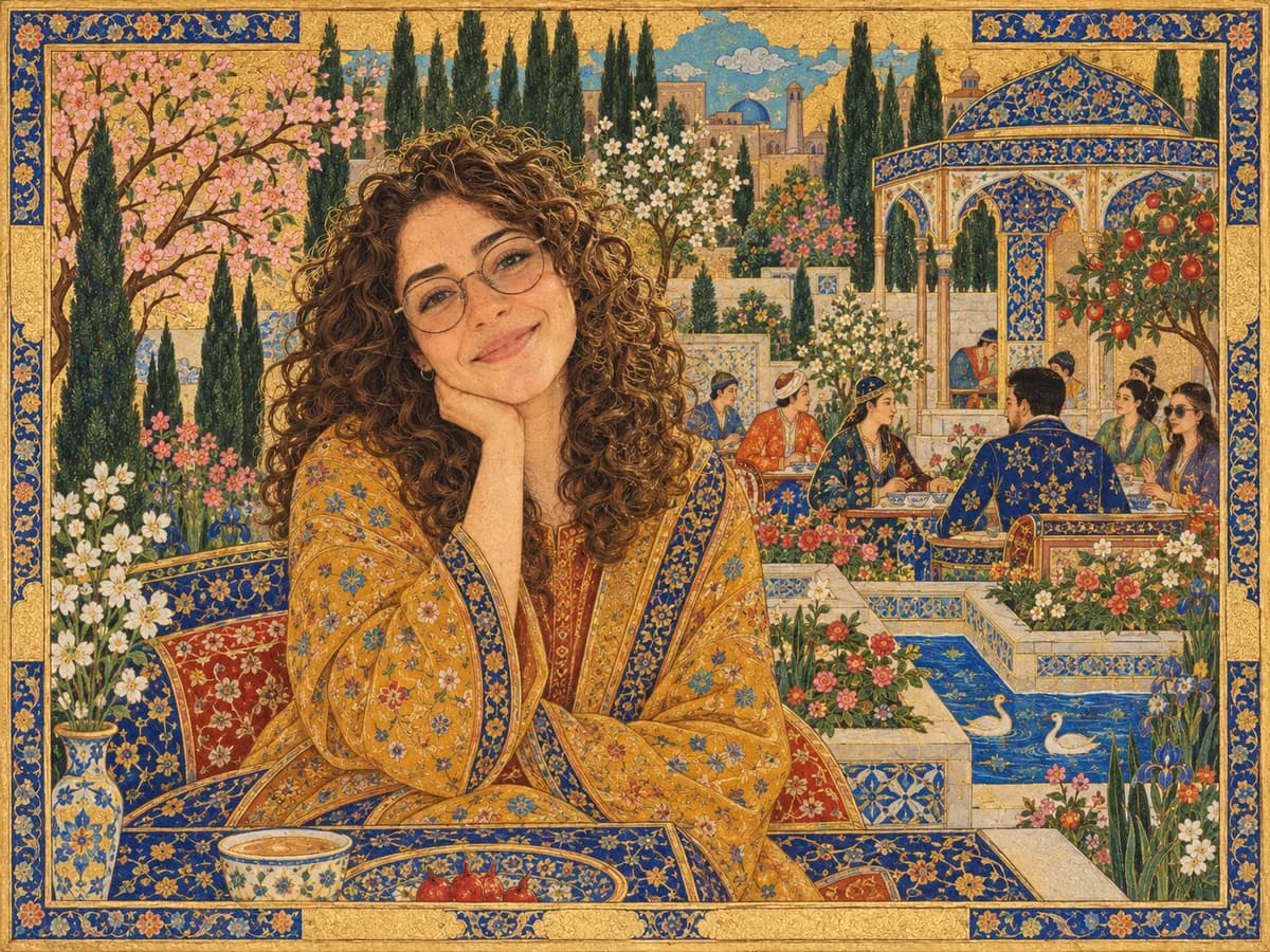 Persian Miniature example
