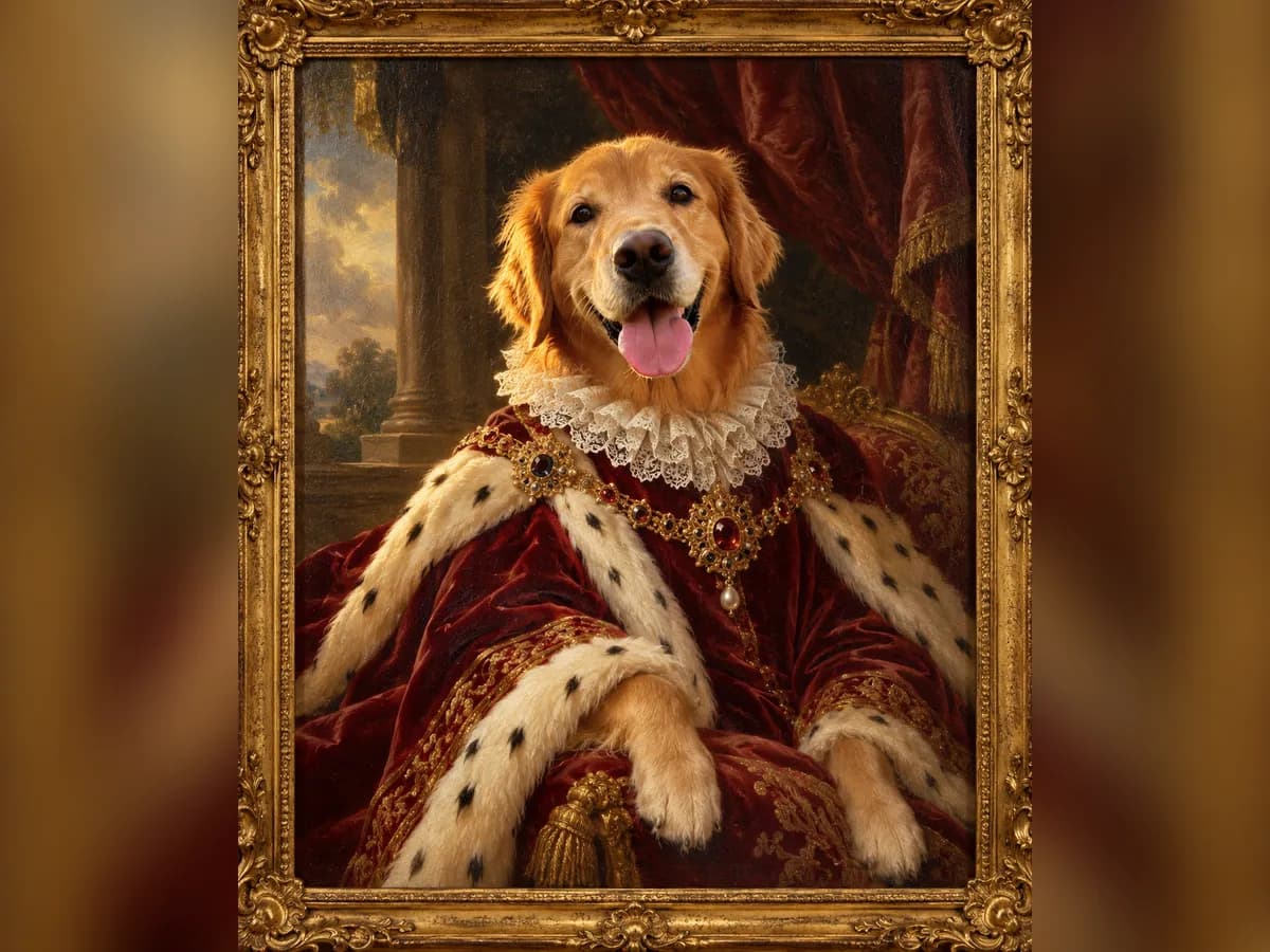 Royal Renaissance Portrait example