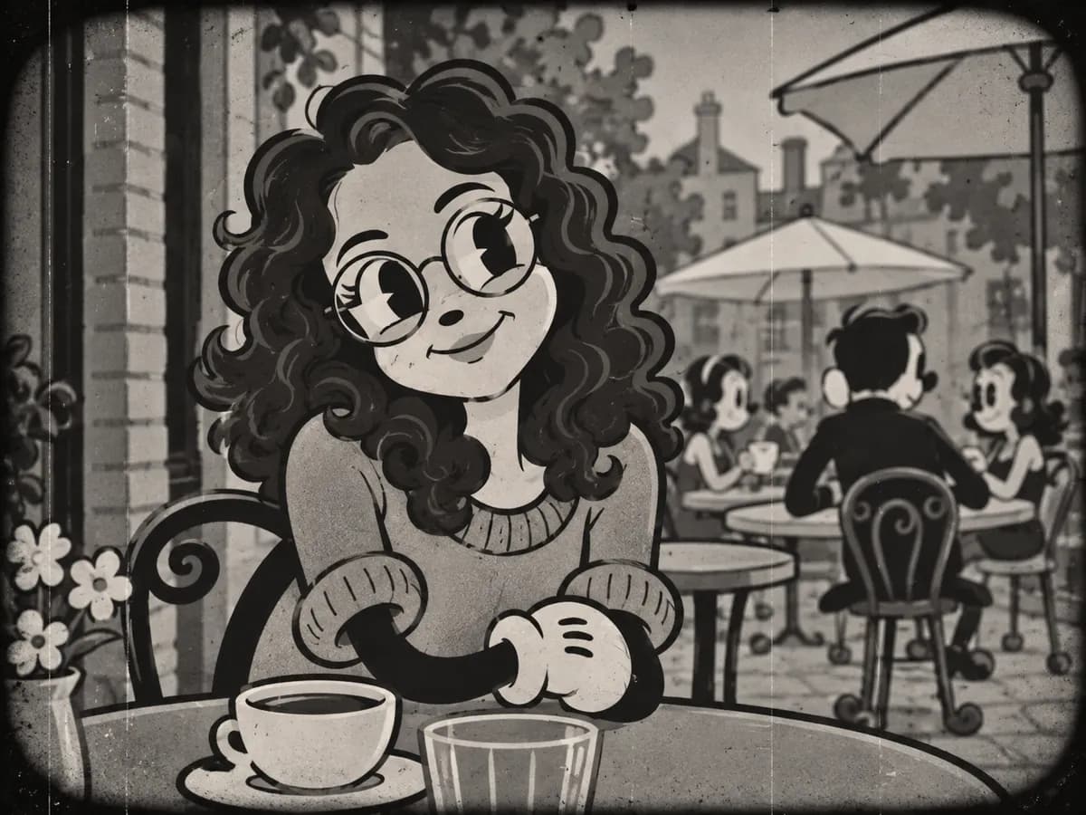 Vintage 1930s Cartoon example