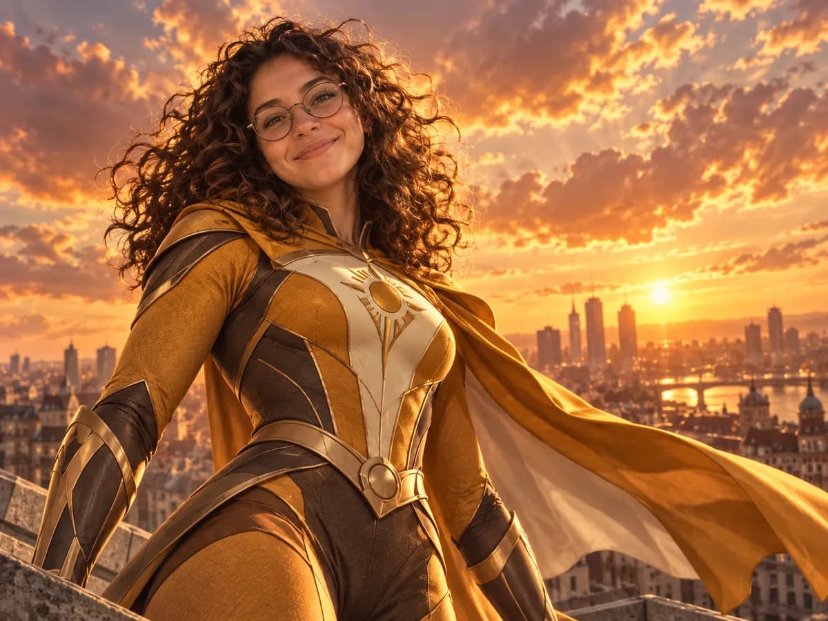 Superhero Version example