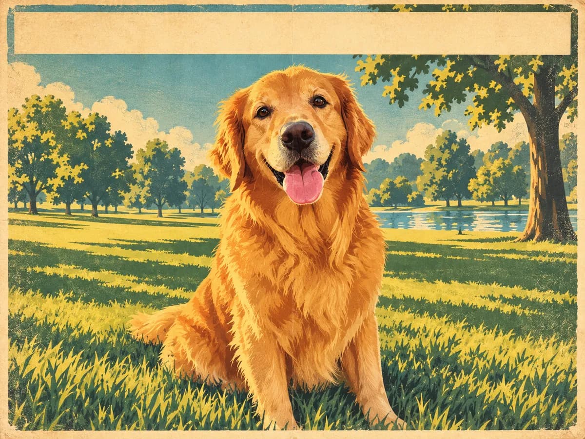 Vintage Travel Poster example